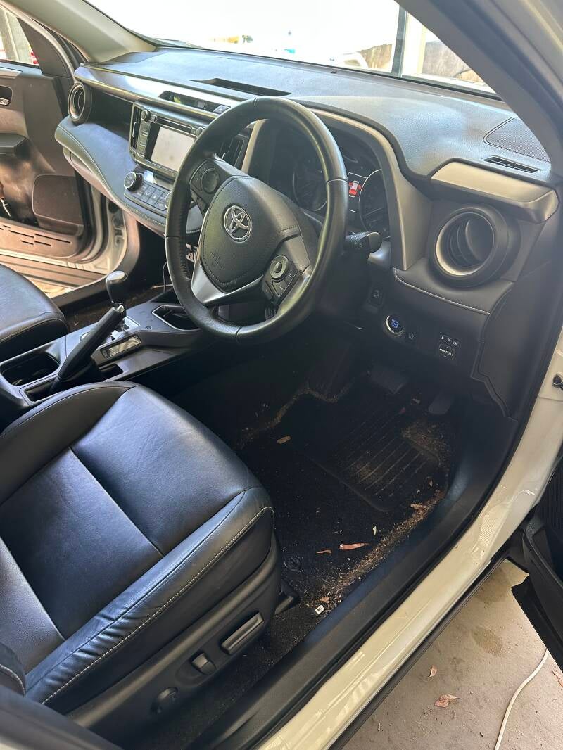 Brisbane Mobile Detailing - Driver side seat before