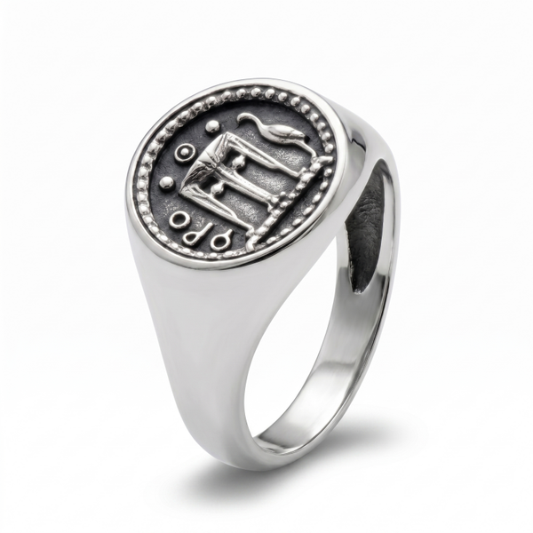 Anello Chevalier con Statere
