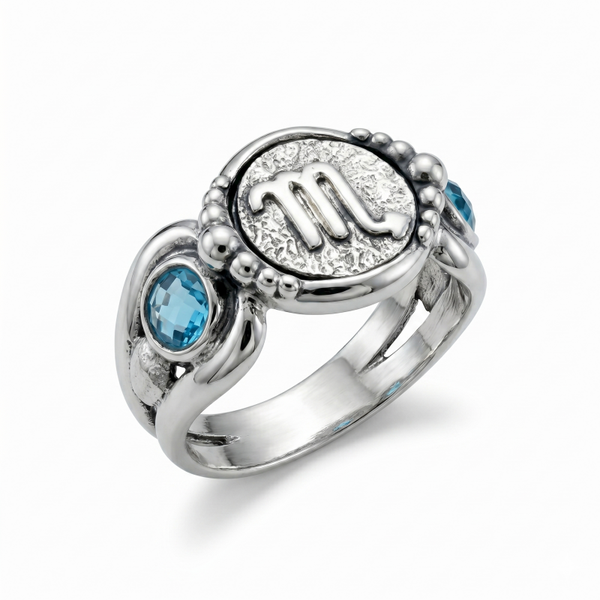 Anello Segno Zodicale Scorpione