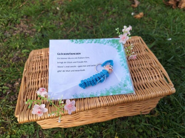 Handgemachte Glückswürmchen