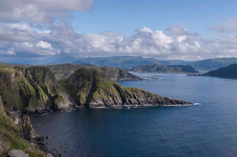 Panorama au sommet de la balade à Runde