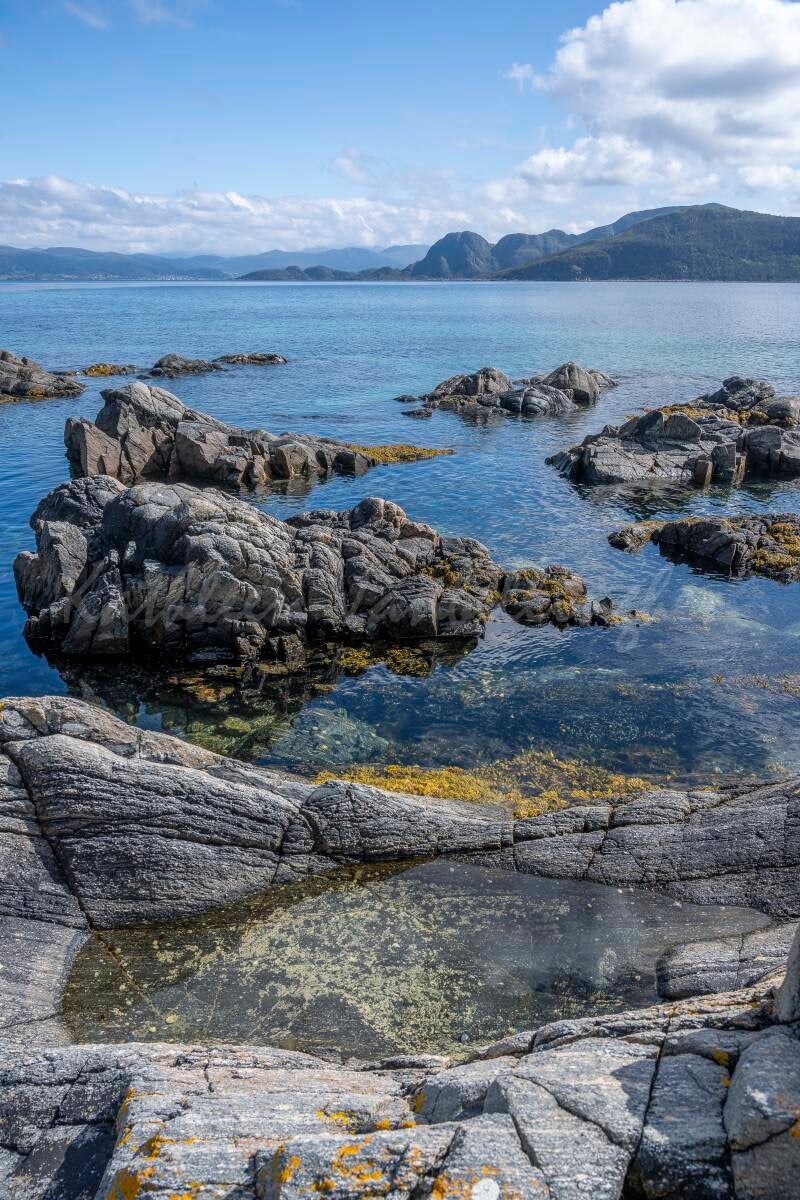 Plage sur l'île de Runde