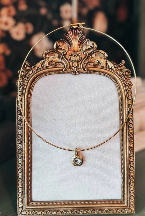 New choker diamond necklace