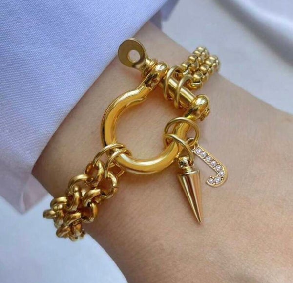 New link initial bracelet PRE ORDER