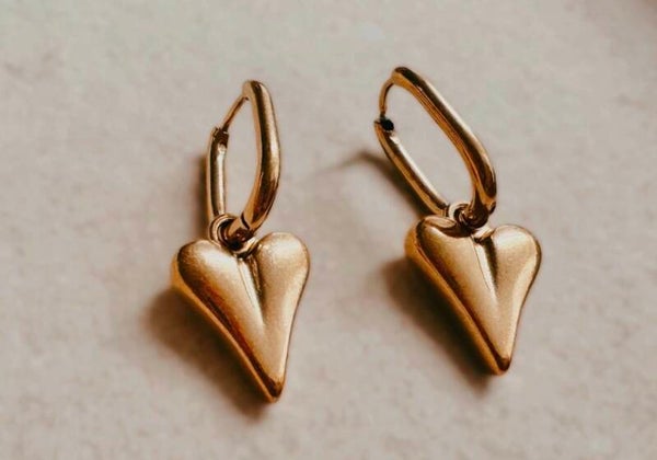 Heart earrings