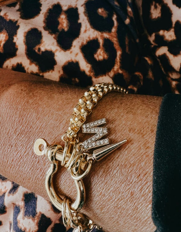 New initial bracelet