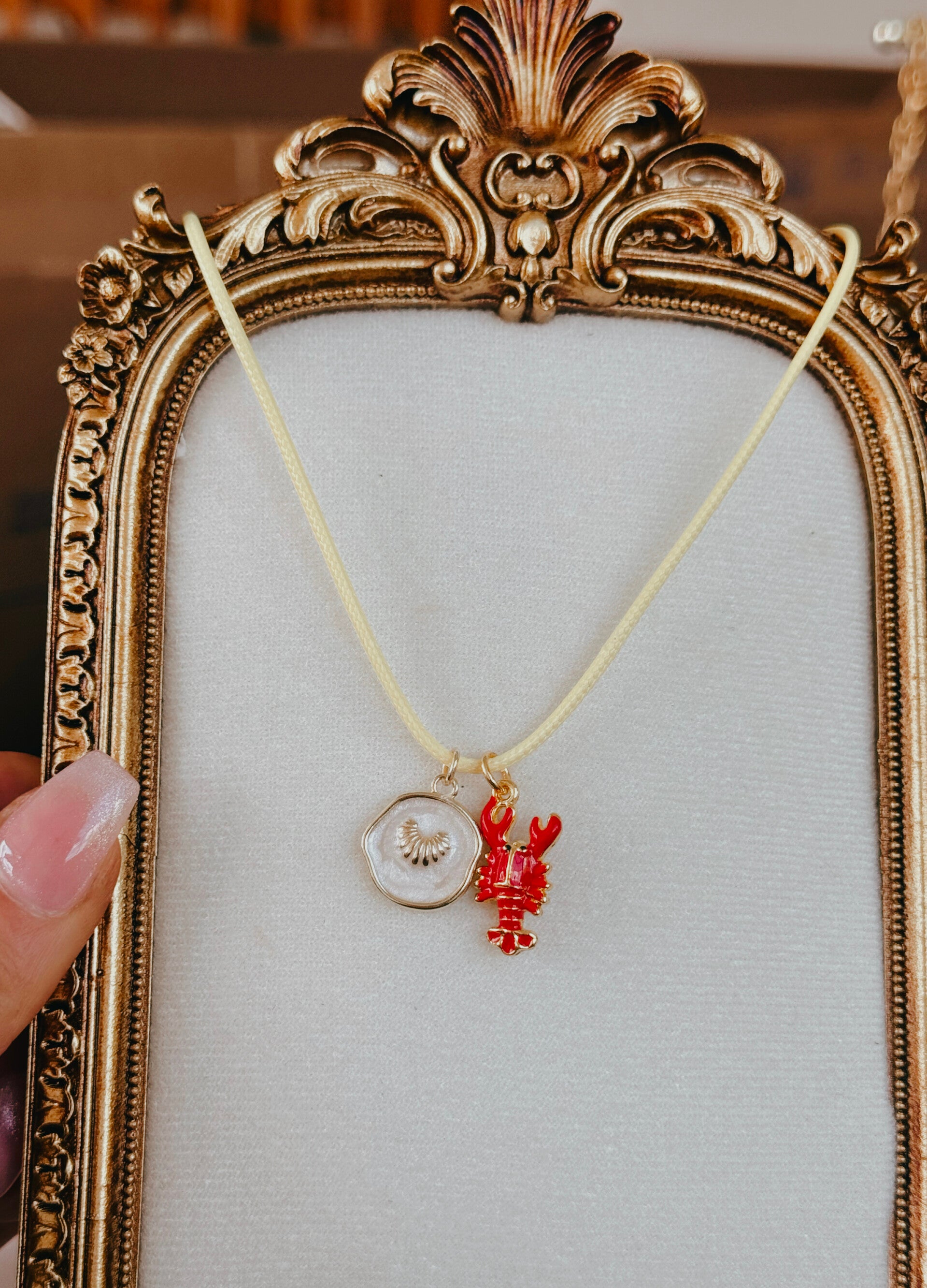 Lobster necklace