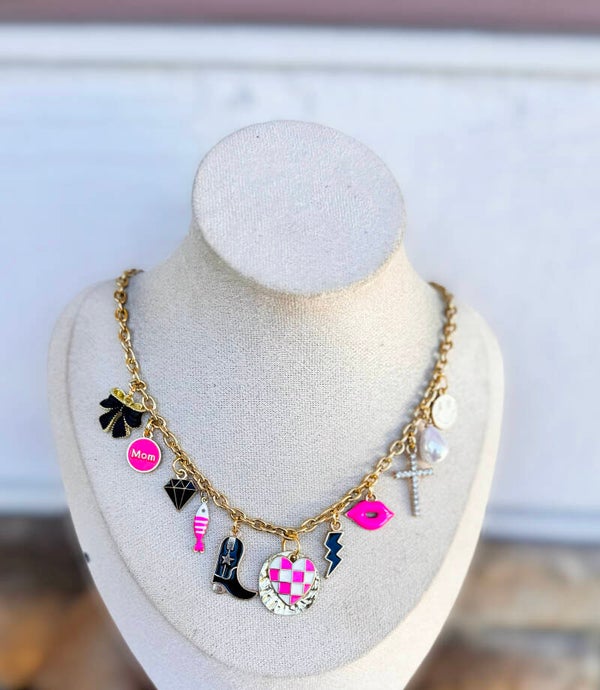 Hot Pink and Black Western