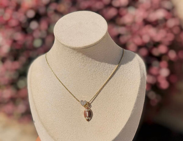 Football necklace