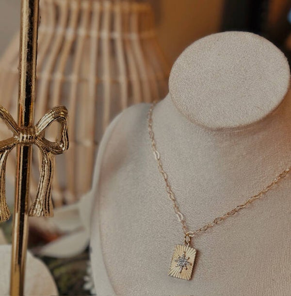 Heart chain necklace