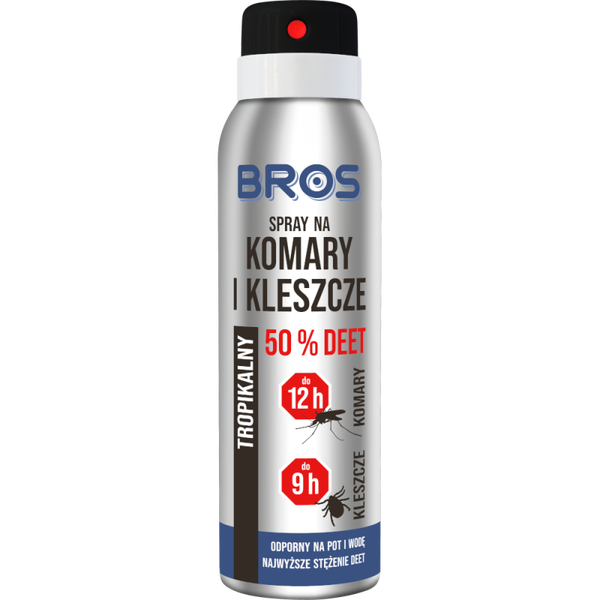 Spray 50% DEET 90ml BROS (Komary i kleszcze)