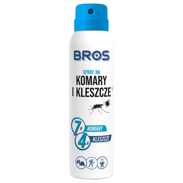Spray na komary i kleszcze 90ml BROS