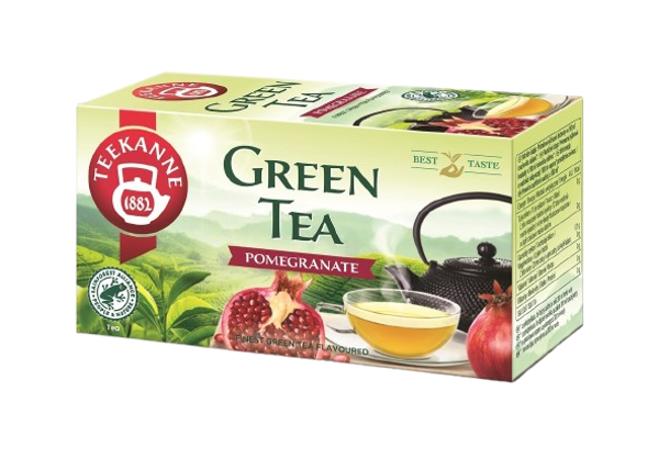 Green Tea Pomegranate RFA (20x1.75) Teekanne
