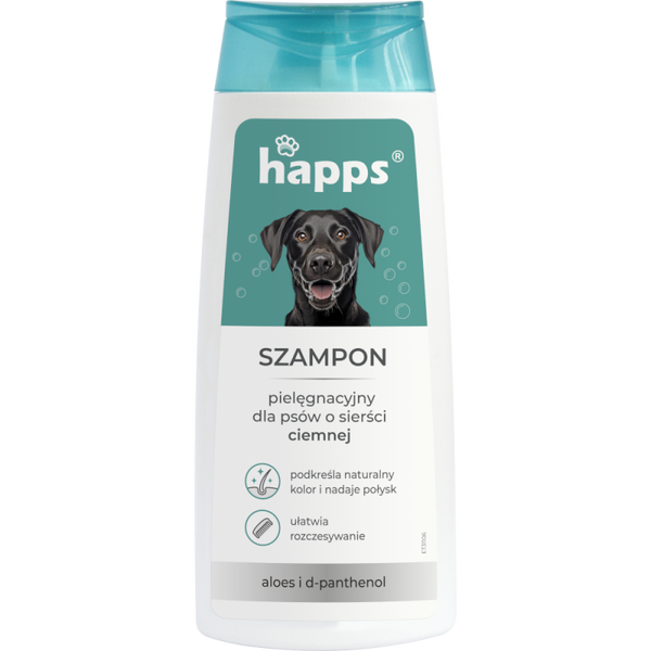 Szampon dla psów ciemnych 200ml HAPPS