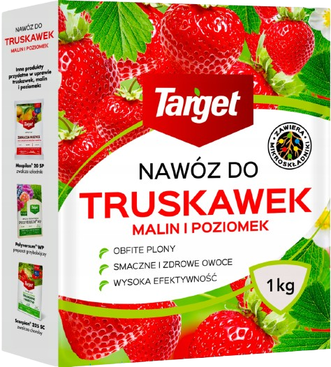 Target Nawóz Do Truskawek Malin i Poziomek z Mikroelementami 1kg