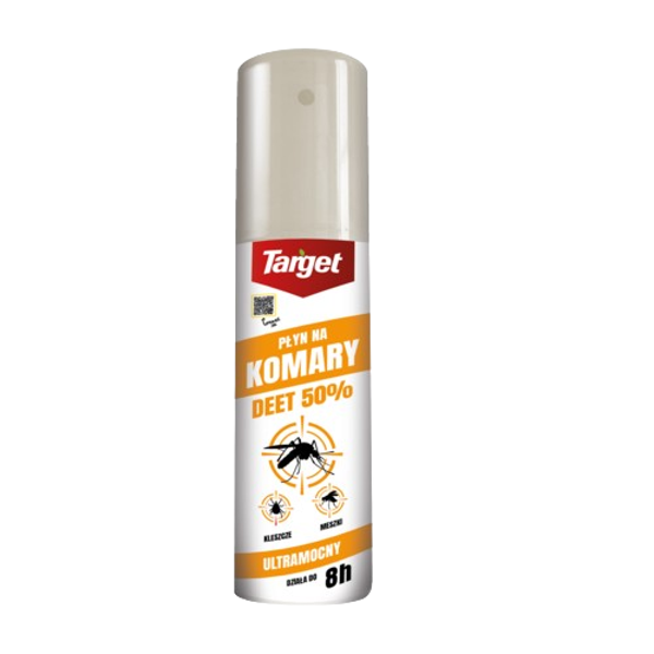 Target Płyn na komary i kleszcze 80ml Deet 50%