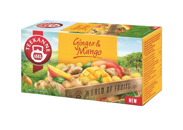 Ginger & Mango  (20x1.75) Teekanne