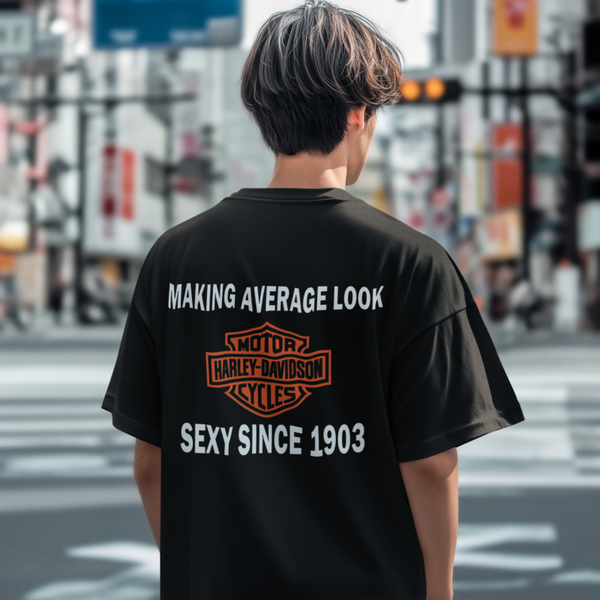 Harley-Davidson making average look sexy since 1903