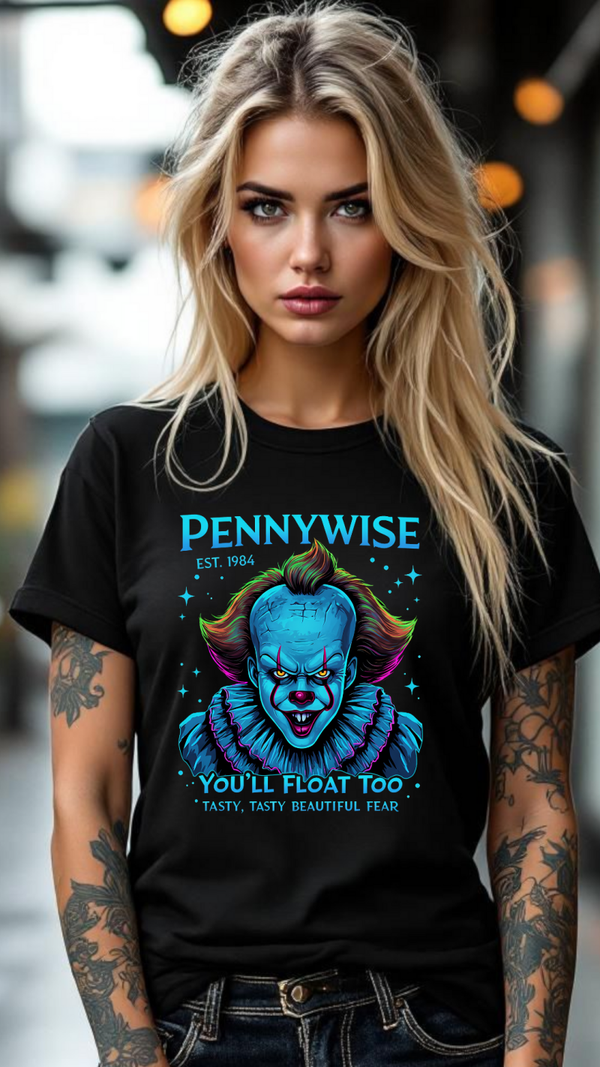 Pennywise- you'll float too tasty, tasty beautiful fear