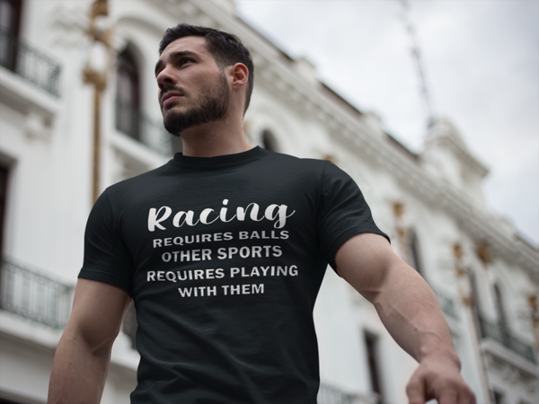 Racing requires balls other sports requires you play with them