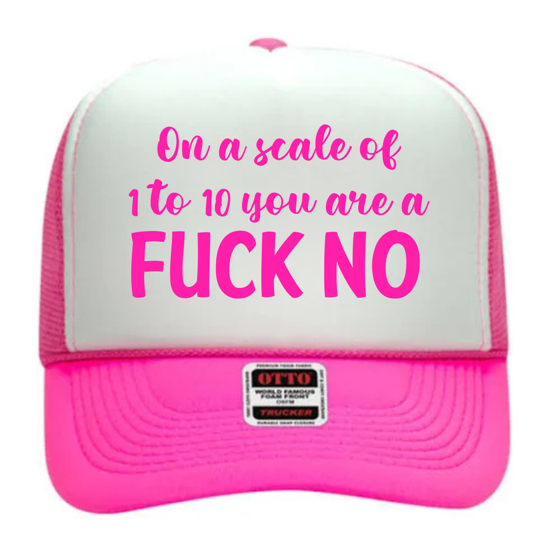 On a scale of 1 to 10 you are a fuck no