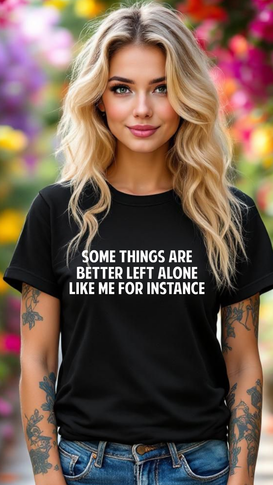 Somethings are better left alone. Like me for instance