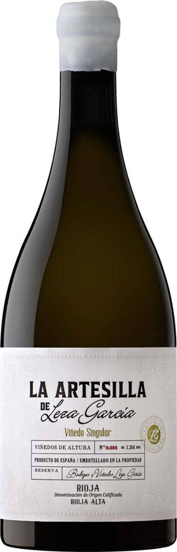 La Artesilla de Leza García Rioja Reserva Blanco 'Viñedo Singular' 2021