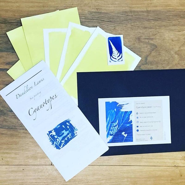 DIY Cyanotype kits