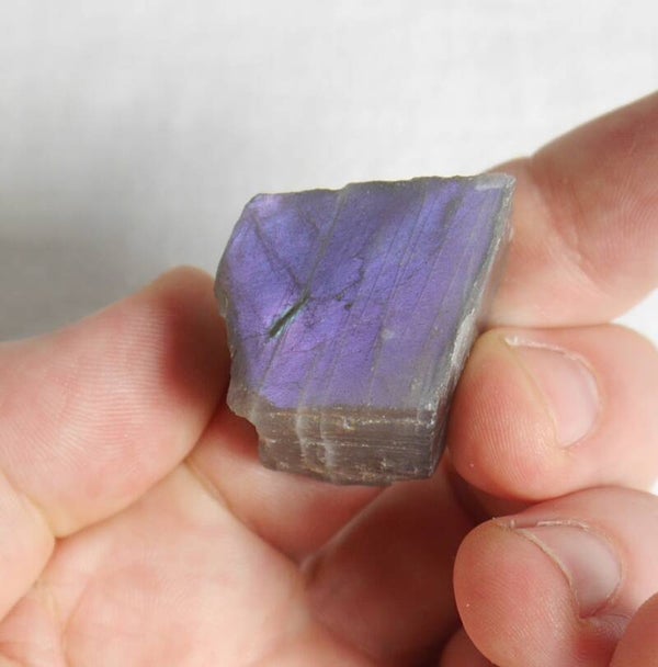 Labradoriet half gepolijst