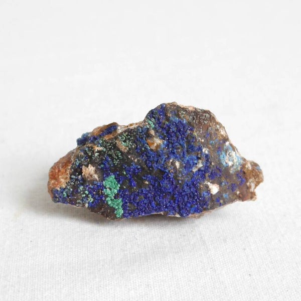 Azuriet met malachiet cluster