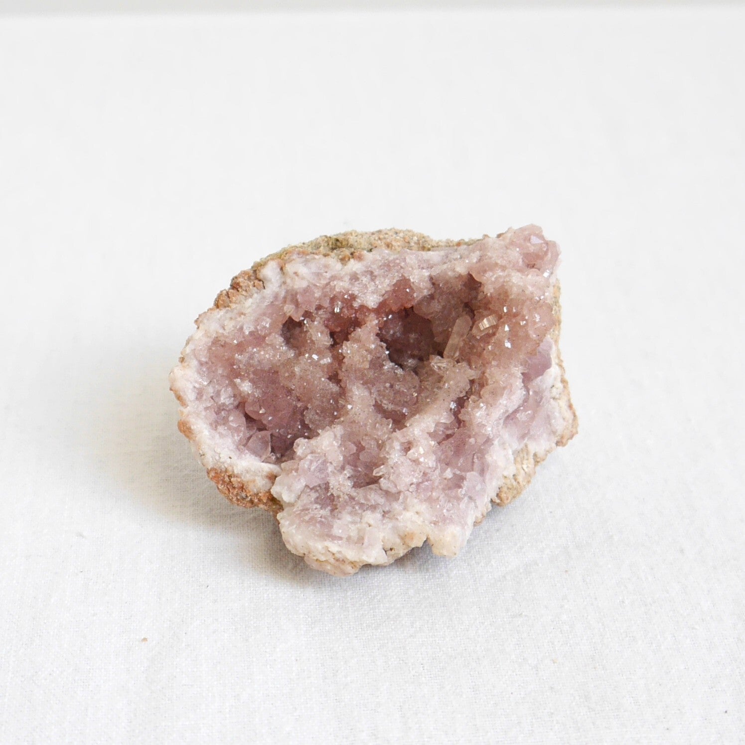 Roze amethist cluster