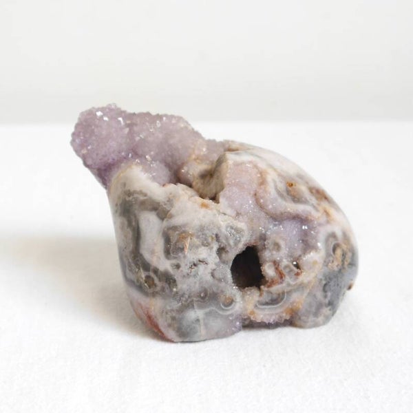 Roze amethist cluster