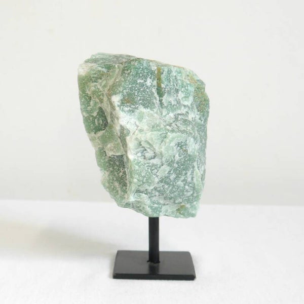 Groene aventurijn op standaard