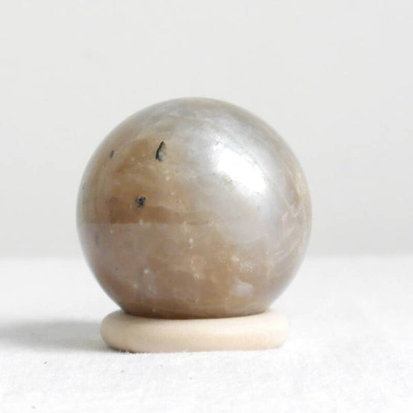 Perzik maansteen bol