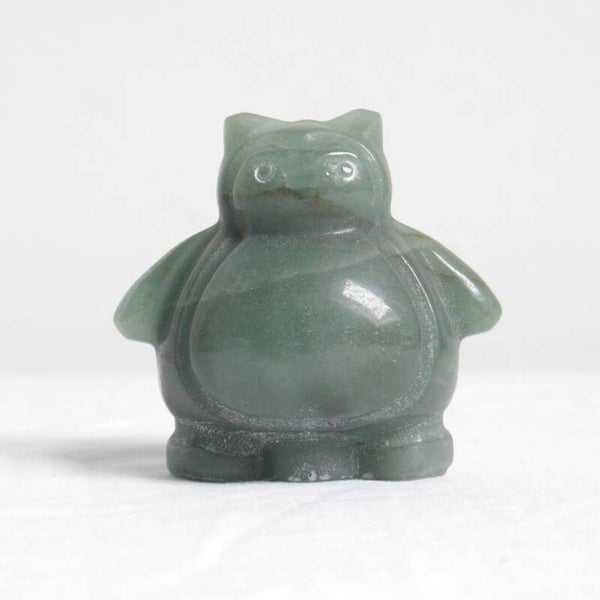 Groene aventurijn Snorlax