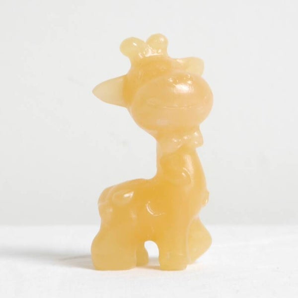Gele calciet giraffe