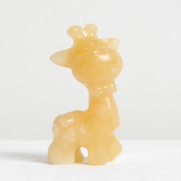 Gele calciet giraffe