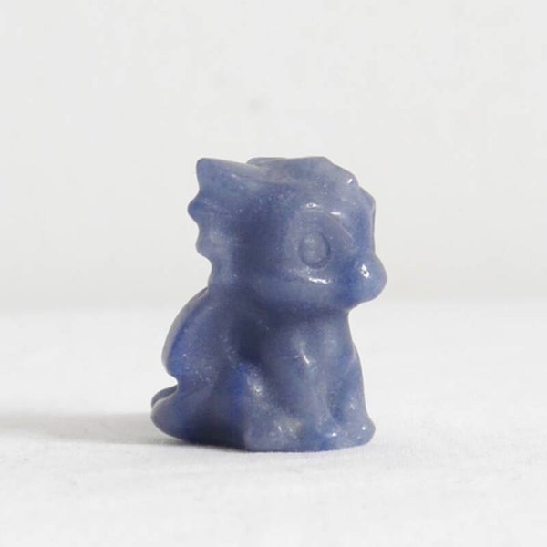 Blauwe aventurijn draak