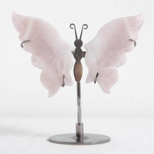 Rozenkwarts vlinder op standaard