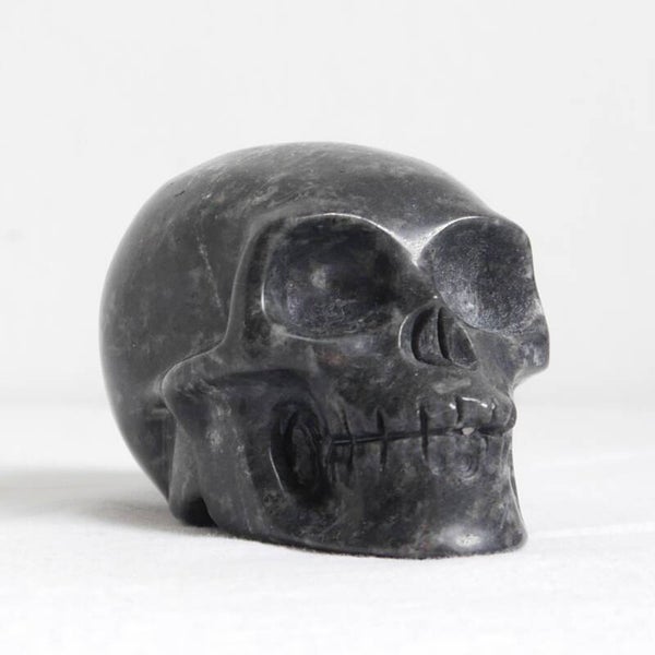 Syeniet sodaliet 'Yooperlite' skull
