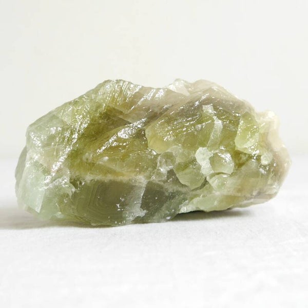 Groene calciet cluster