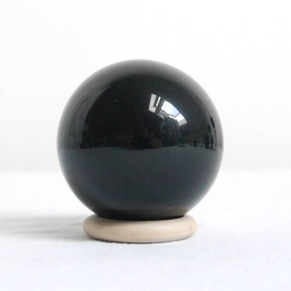 Regenboog obsidiaan bol
