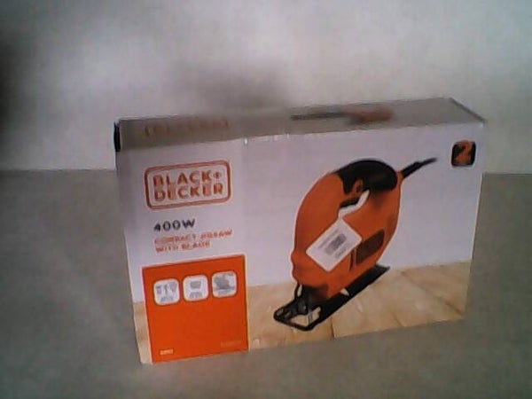 BLACK+DECKER Compacte 400W decoupeerzaag.  KS501