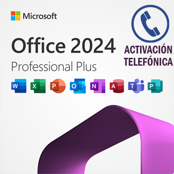 Microsoft Office 2024 Pro Plus - Teléfono