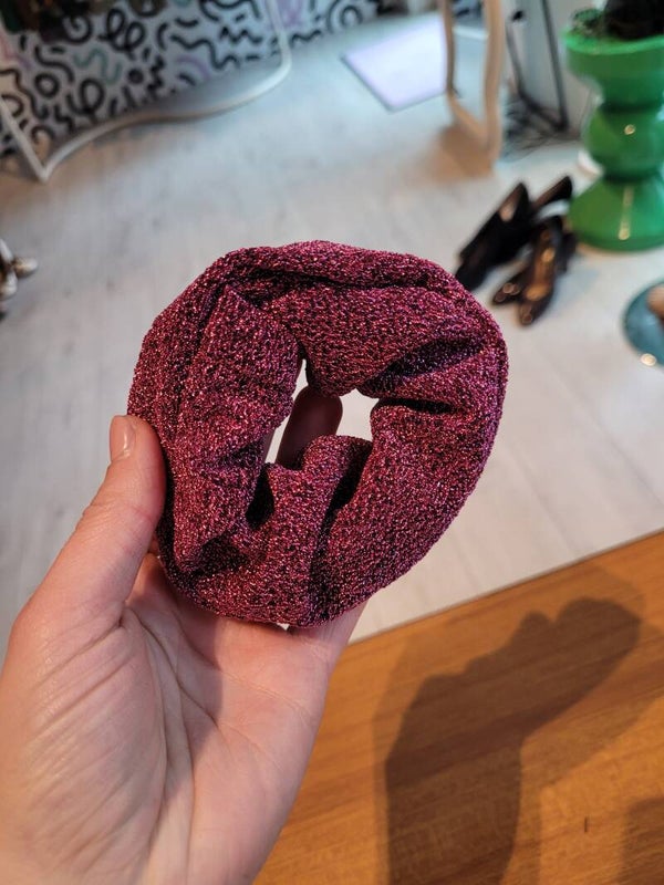 Handmade scrunchie