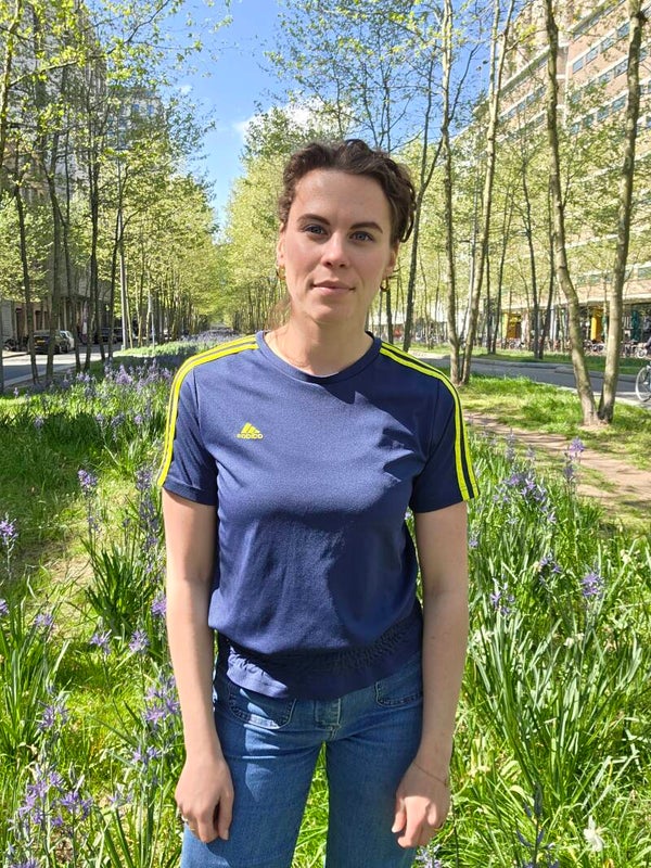 Upcycled Adidas shirt