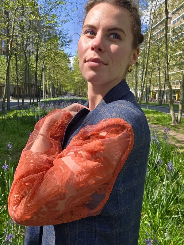Upcycled blazer