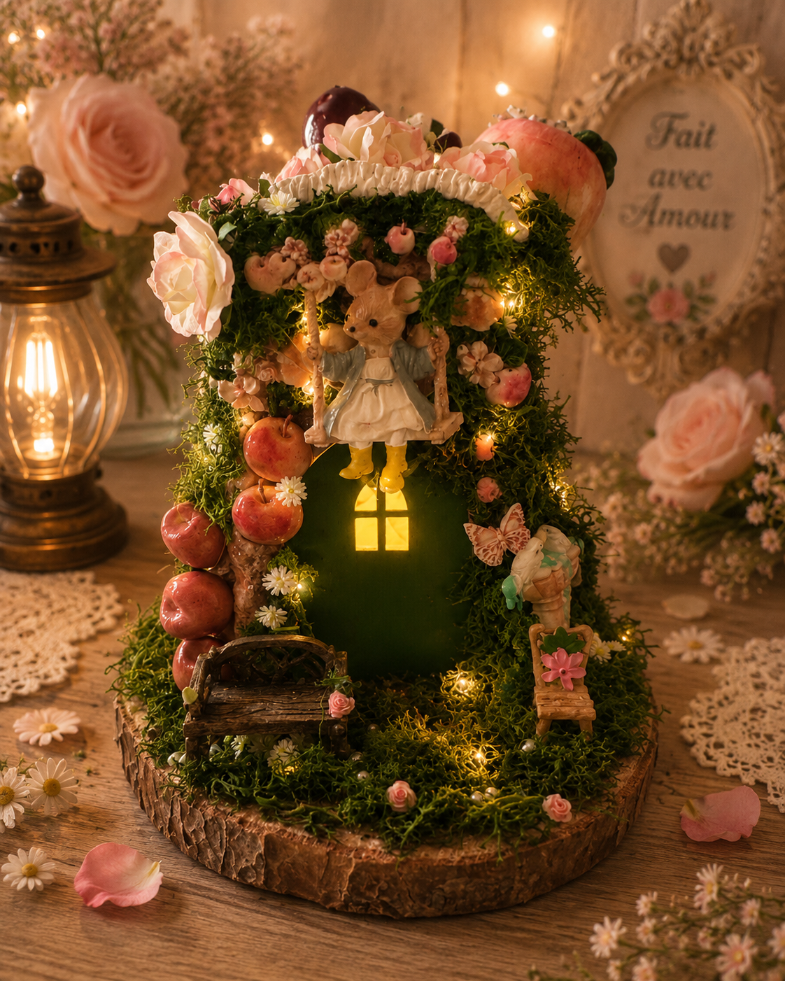 Maison LED “Le Cottage de la Petite Souris” ✨🏡