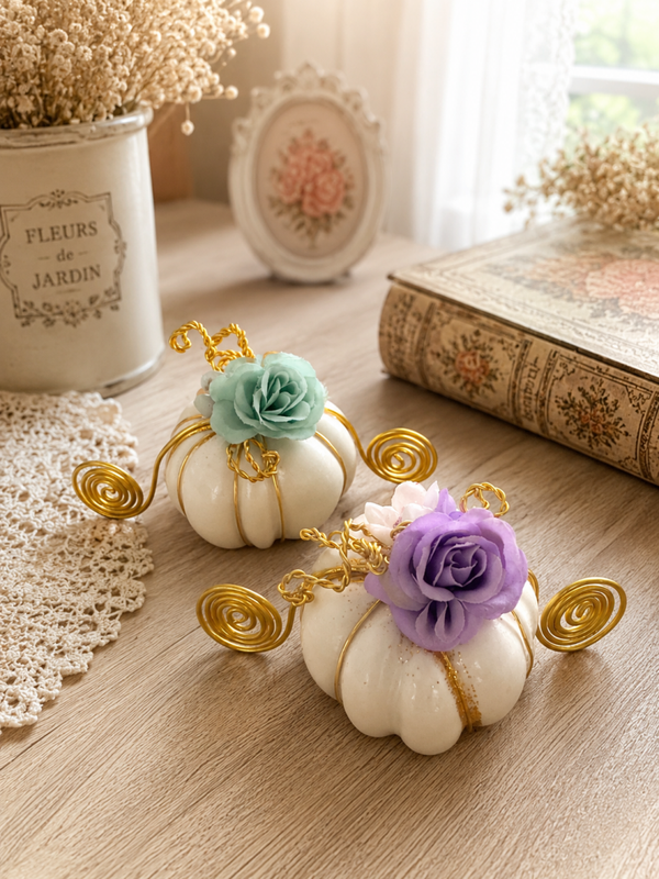 Élégance féerique et charme intemporel 🌸🎃