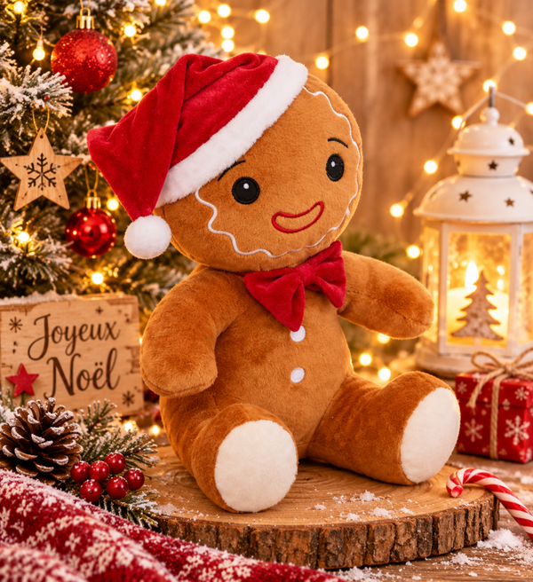 Petit bonhomme pain d’épices – 25 cm 🍪🎄